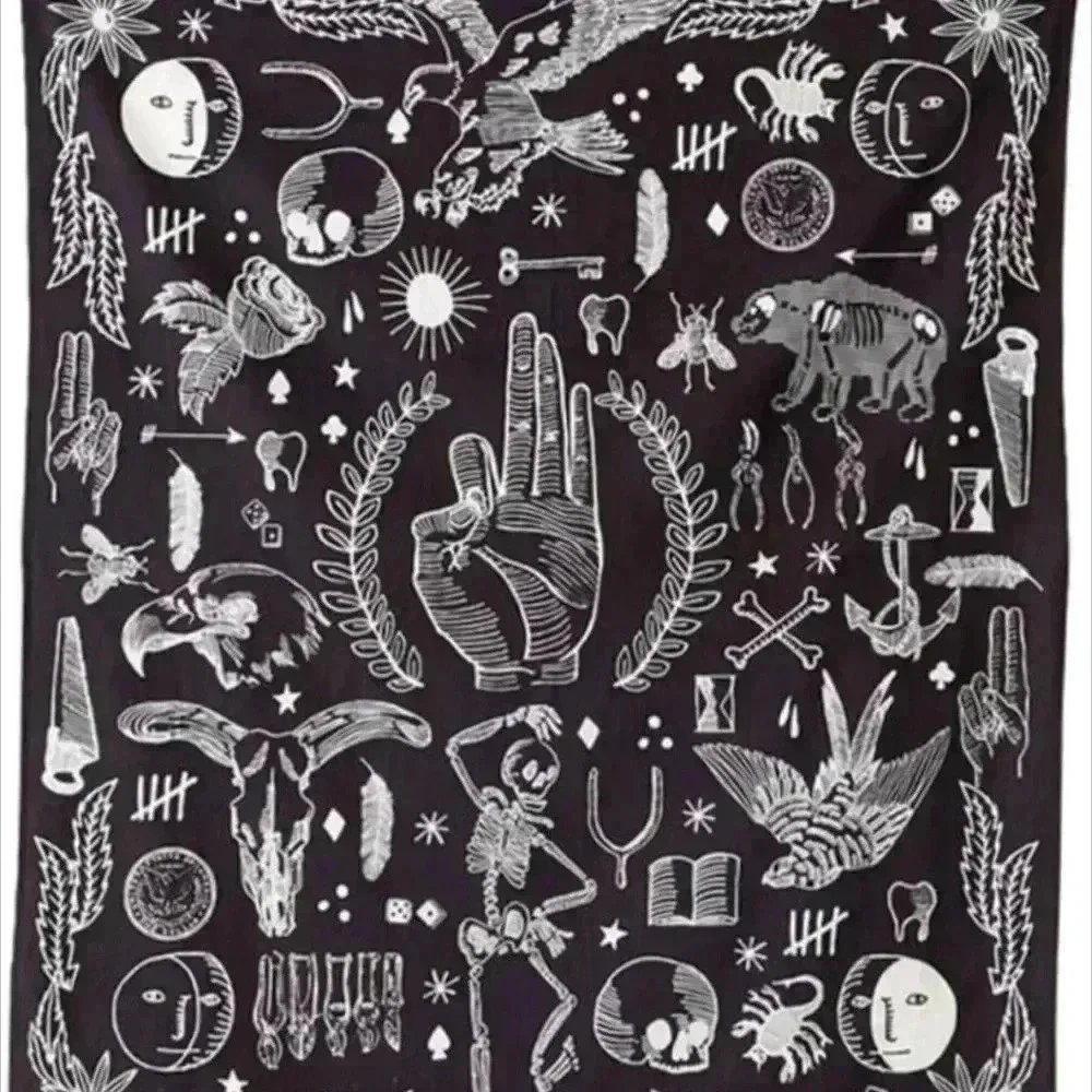 Mythical Wall Mural Wall Hanging Mural Wall Art Hanging Japanese Tapestry